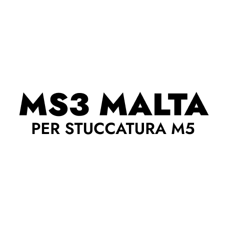 MS3 MALTA PER STUCCATURA M5